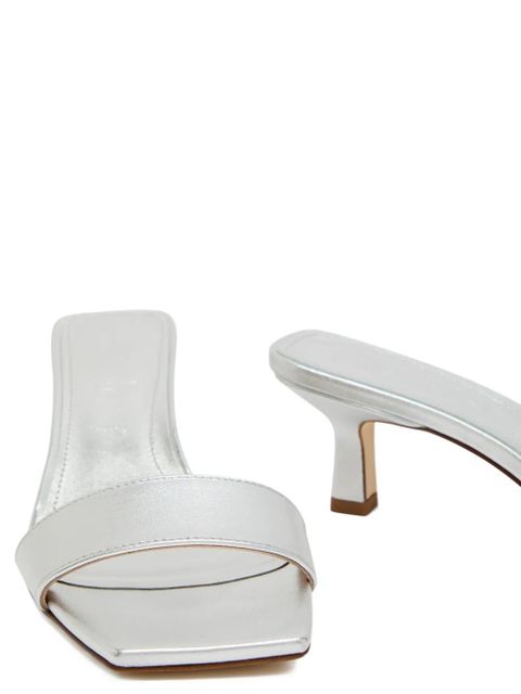 Aeyde Gilly strap sandals - Silver