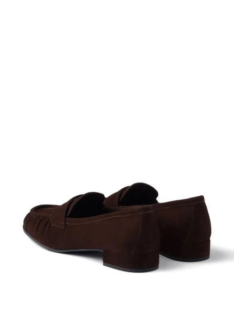 Prada suede loafers - Brown