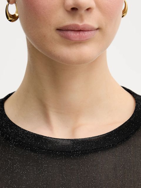 United Colors of Benetton t-shirt damski kolor czarny 33UXD10B8