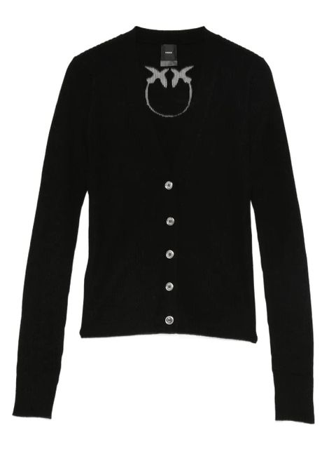 PINKO V-neck cardigan - Black - zdjęcie produktu nr 1