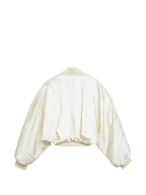 Sportmax ribbed bomber jacket - Neutrals - zdjęcie produktu nr 2