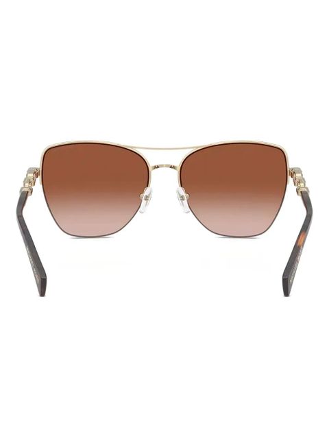 Michael Kors Dorado Beach chain-embellished sunglasses - Gold