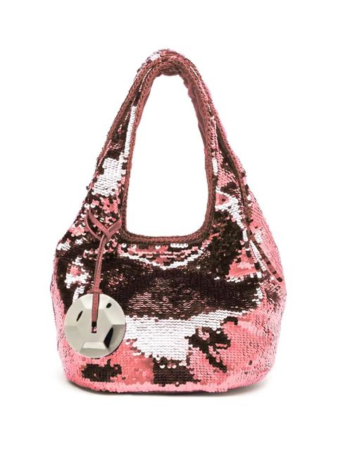 JW Anderson mini sequinned tote bag - Pink - zdjęcie produktu nr 1
