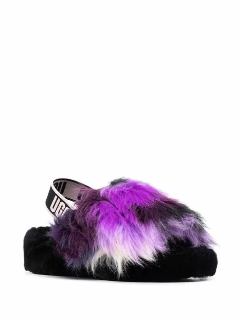 UGG Fluff Yeahtie-dye sandals - Purple - zdjęcie produktu nr 2