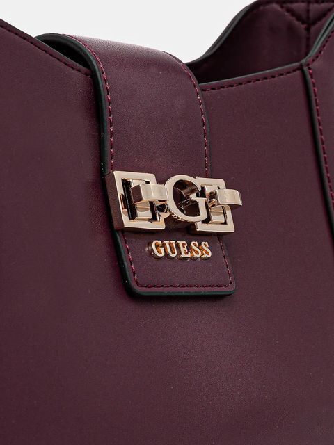 Guess torebka JANE kolor bordowy HWVG98 91010