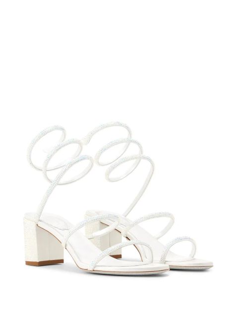 René Caovilla Cleo 60mm leather sandals - White - zdjęcie produktu nr 2