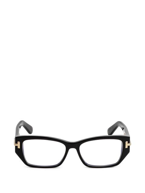 TOM FORD Eyewear geometric glasses - Black - zdjęcie produktu nr 1
