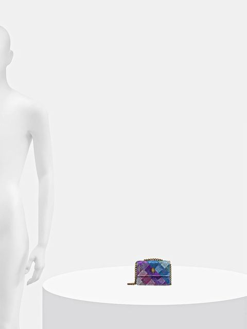 Kurt Geiger London torebka MICRO KENSINGTON kolor fioletowy 3523969669