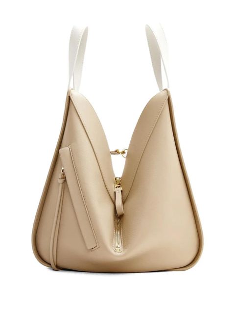LOEWE Hammock two-tone zip tote bag - Neutrals - zdjęcie produktu nr 2