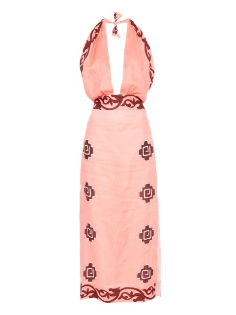 Johanna Ortiz Energetic midi dress - Pink - zdjęcie produktu nr 1