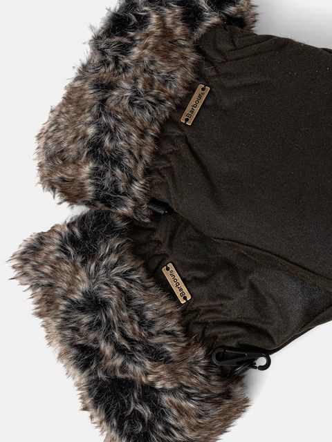 Barbour rękawiczki damskie kolor zielony LGL0045 - zdjęcie produktu nr 2