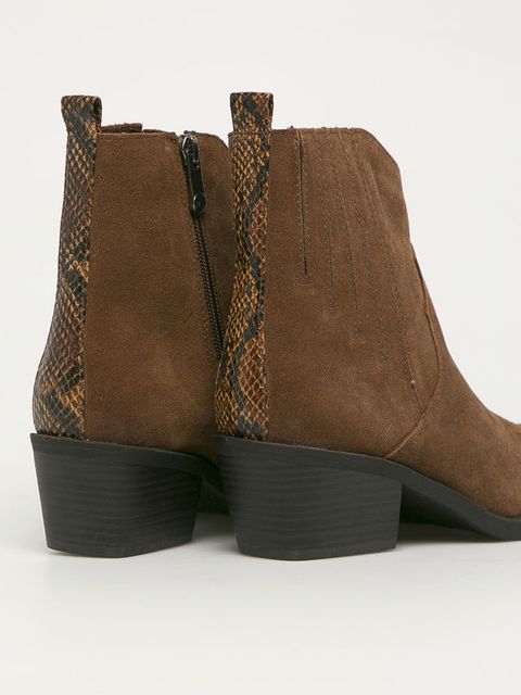 Marco Tozzi - Kowbojki zamszowe