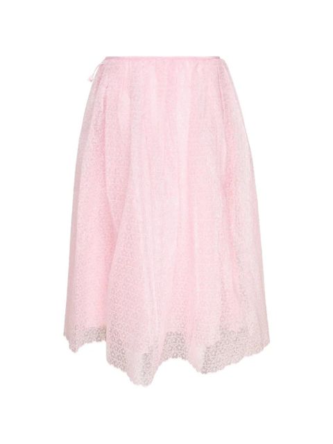 Cecilie Bahnsen Bala midi skirt - Pink - zdjęcie produktu nr 2
