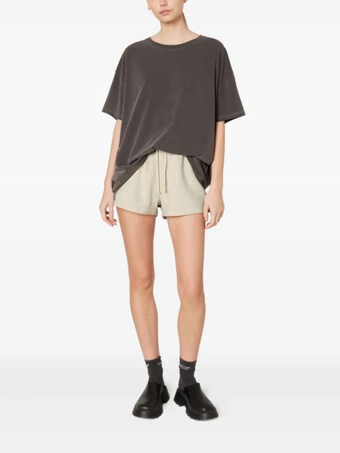 American Vintage boat neck pymaz T-shirt - Grey