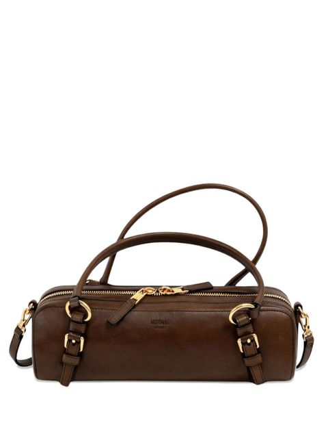 Moschino adjustable detachable strap shoulder bag - Brown - zdjęcie produktu nr 1