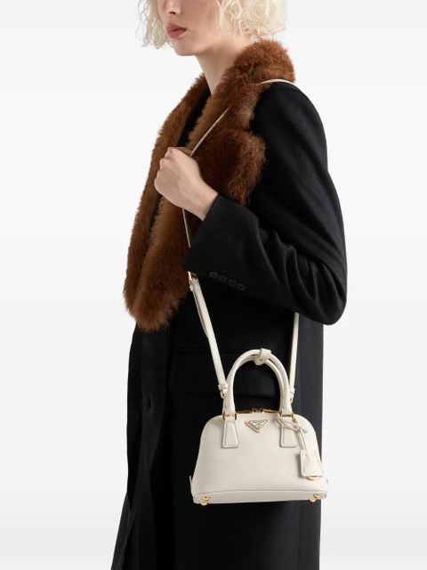 Prada Promenade saffiano leather mini bag - White - zdjęcie produktu nr 2