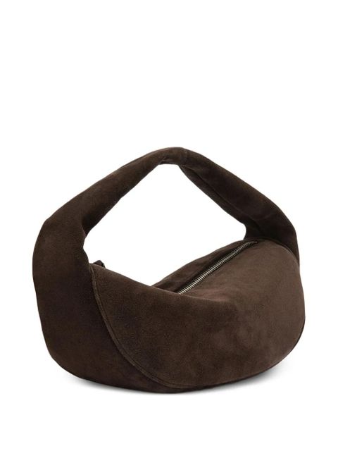 BY FAR Cush suede shoulder bag - Brown - zdjęcie produktu nr 2