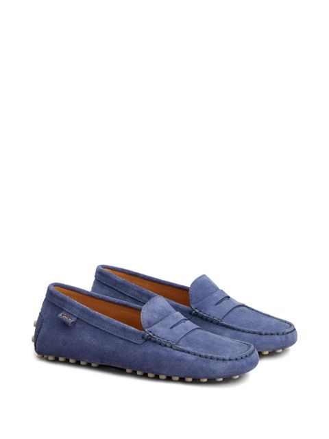 Tod's Gommino suede loafers - Blue - zdjęcie produktu nr 2