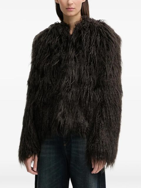 Zadig&Voltaire Freddie faux-fur coat - Brown - zdjęcie produktu nr 1