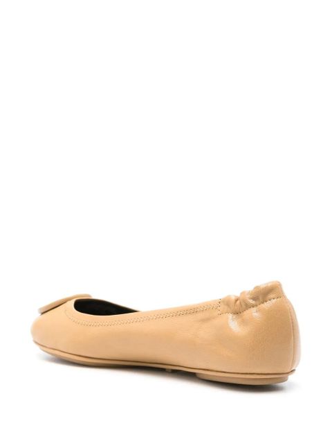 Tory Burch Minnie Trave ballerina shoes - Neutrals