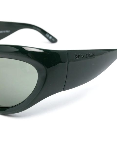 Balenciaga Eyewear gradient-lens cat-eye sunglasses - Green - zdjęcie produktu nr 2