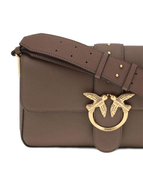 PINKO large Love shoulder bag - Brown
