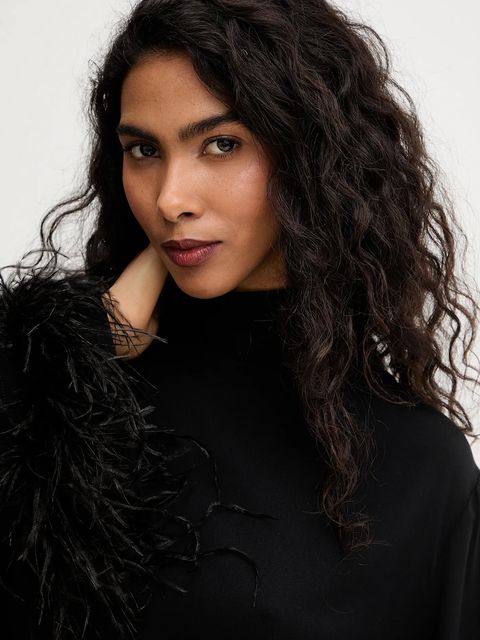 The Sleeper piżama damska kolor czarny HC2402BT