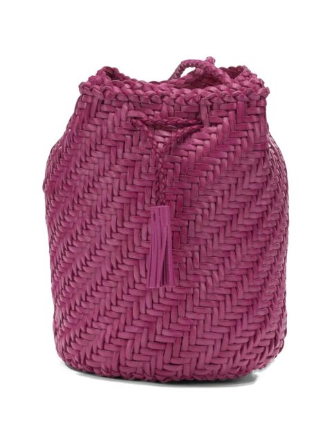 DRAGON DIFFUSION Pompom Double Jump shoulder bag - Pink - zdjęcie produktu nr 2