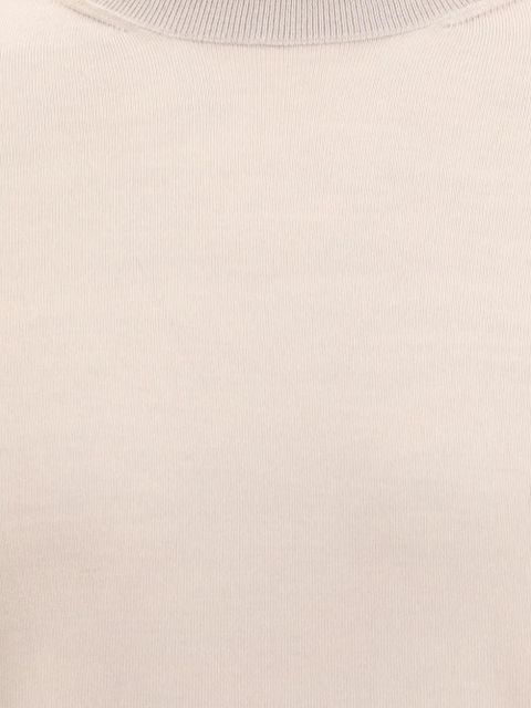 Loro Piana ribbed-neck T-shirt - White - zdjęcie produktu nr 2