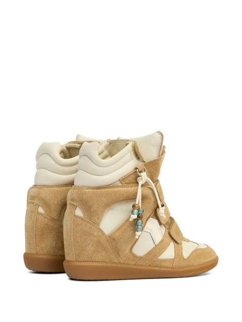 ISABEL MARANT Bekett suede sneakers - Neutrals