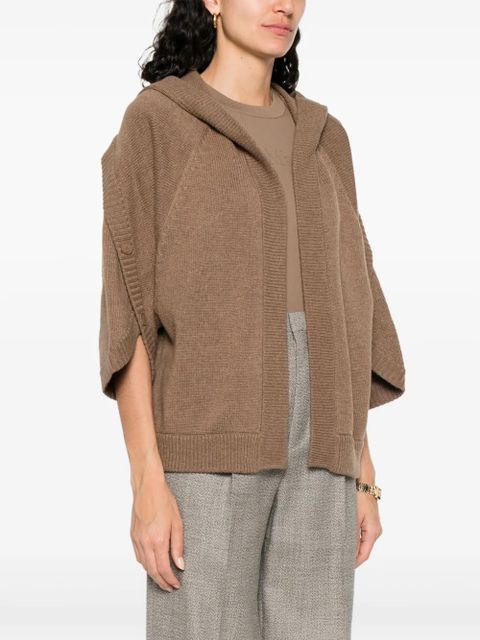 Max Mara hooded cardigan - Brown - zdjęcie produktu nr 2