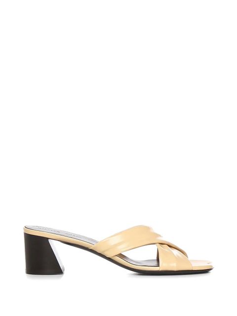 KHAITE criss-cross strap sandals - Neutrals - zdjęcie produktu nr 1