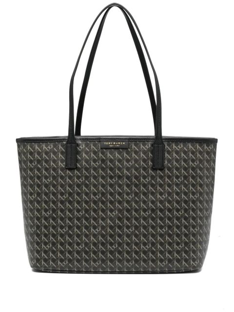 Tory Burch monogrammed logo tote bag - Black - zdjęcie produktu nr 1
