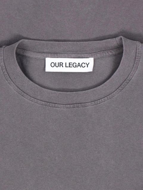 OUR LEGACY round-neck T-shirt - Grey - zdjęcie produktu nr 2