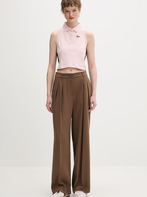 adidas Originals top damski bawełniany z elastanem - zdjęcie produktu nr 1