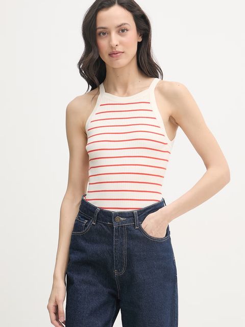 Mos Mosh top damski z dodatkiem jedwabiu Imanja - zdjęcie produktu nr 2