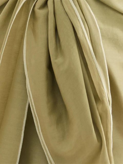 ERES cabine ring-detail sarong - Green