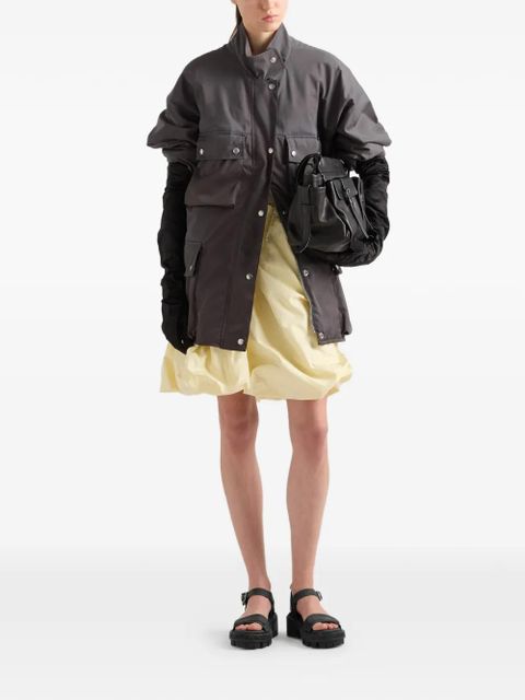 Prada taffeta mini skirt - Neutrals - zdjęcie produktu nr 2