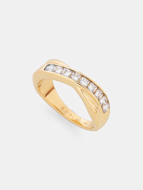 EDBLAD pierścionek pozłacany Andorra 126049 - zdjęcie produktu nr 1