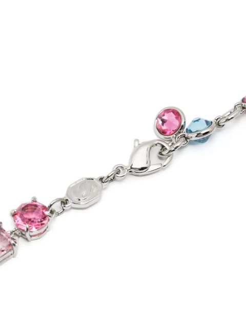 Swarovski Gema mixed-crystals bracelet - Silver