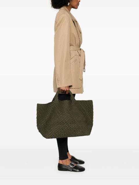NAGHEDI large St. Barths tote bag - Green - zdjęcie produktu nr 2