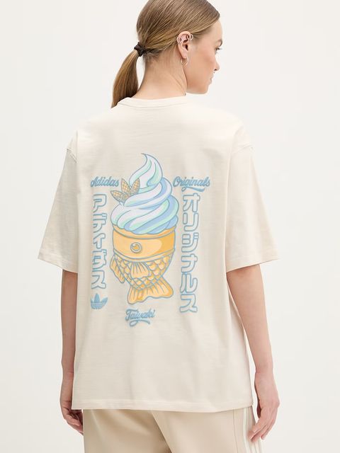 adidas Originals t-shirt bawełniany Taiyaki - zdjęcie produktu nr 2