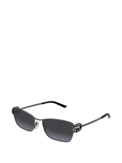 Gucci Eyewear cat-eye frame sunglasses - Grey - zdjęcie produktu nr 2