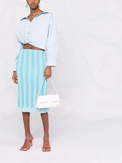 Jacquemus Le Bambino Long shoulder bag - White - zdjęcie produktu nr 2