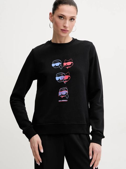 Karl Lagerfeld bluza bawełniana - zdjęcie produktu nr 1