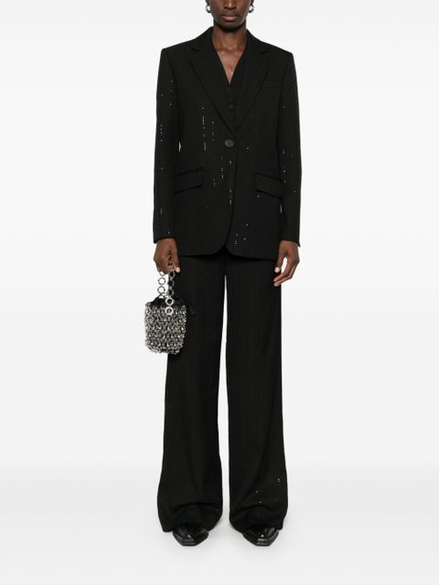 SANDRO sequin-embellished blazer - Black - zdjęcie produktu nr 2