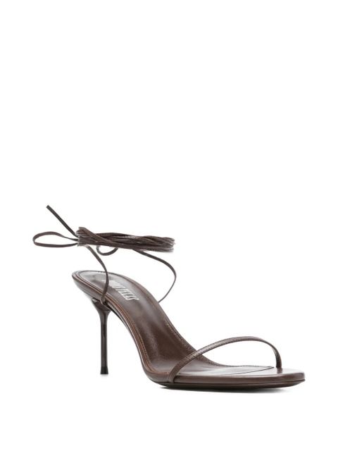 Paris Texas tie-strap sandals - Brown