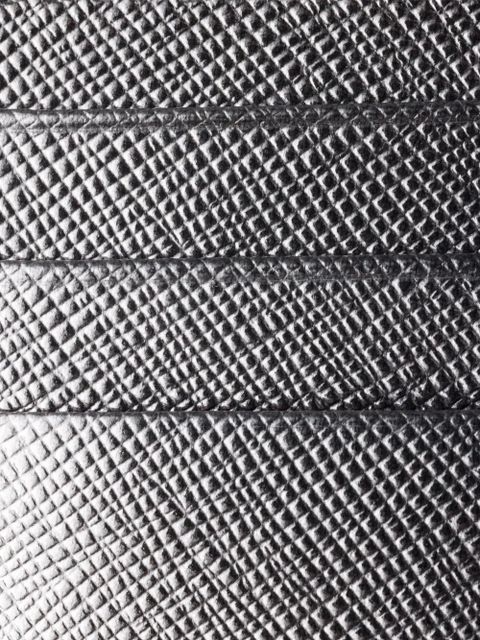 Prada triangle-logo leather card holder - Grey