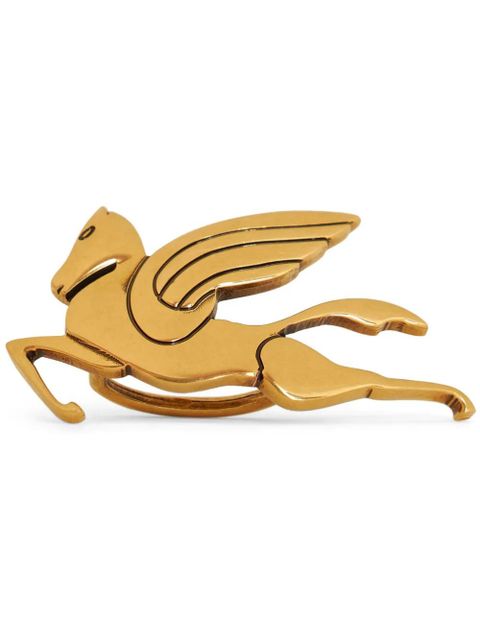 ETRO Pegaso-motif scarf pin - Gold - zdjęcie produktu nr 1
