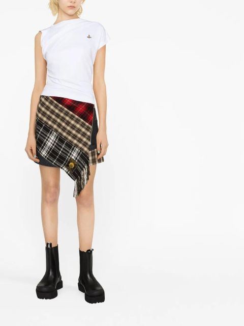 Vivienne Westwood Hebo asymmetric T-shirt - White